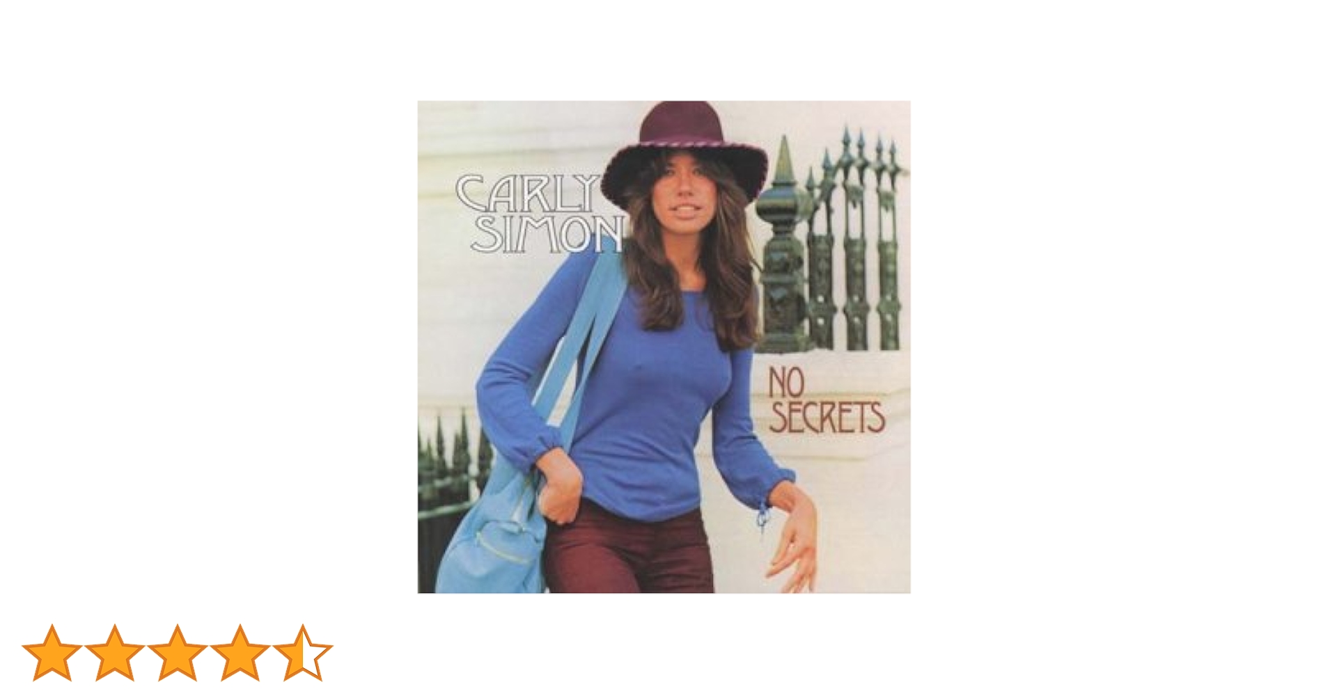 【未開封Blu-ray Audio】カーリー・サイモン「ノー・シークレッツ」 Amazon.com: No Secrets (Blu-ray Audio) : Carly Simon: Movies
